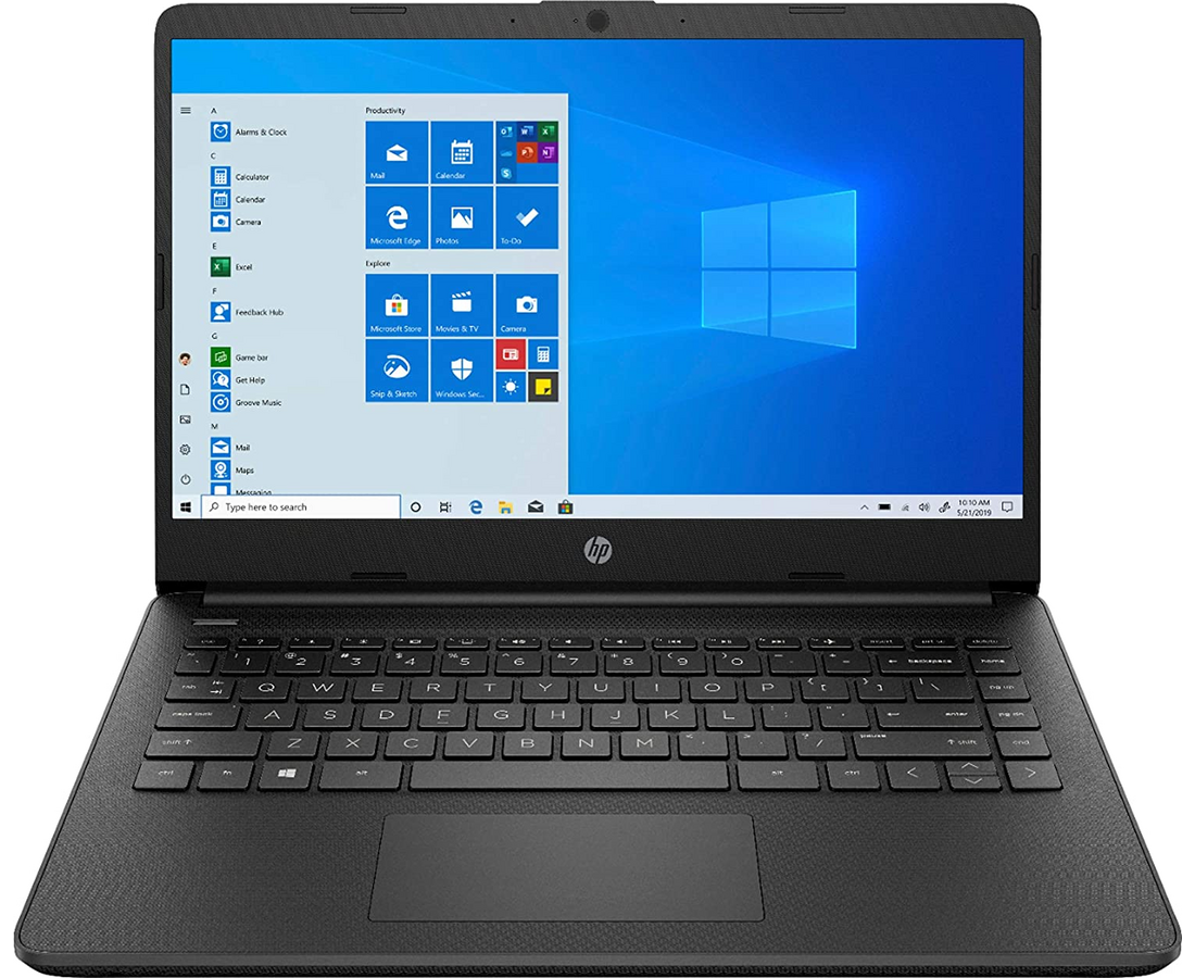 HP Laptop 14fq0013dx 14'LED AMD Athlon 3050U 128GB SSD 8GB Ram DDR4 Win10H Laptops Trinidad